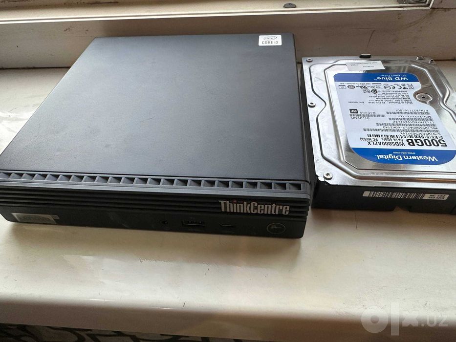 Мини ПК Lenovo m60e/ i3 10 поколение / Без ссд/ Без озу