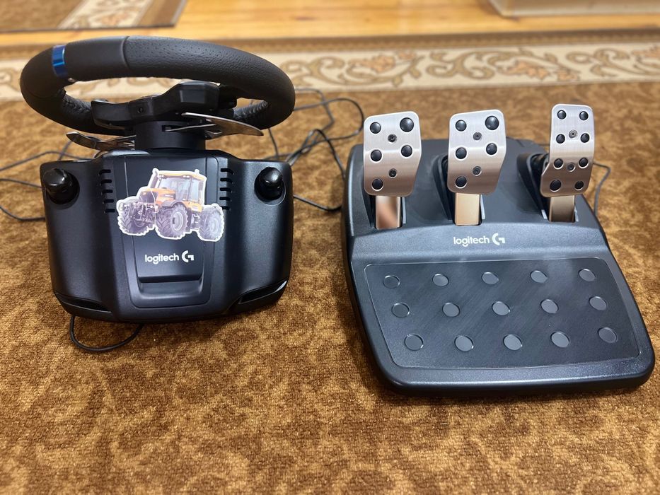 Волан с педали Logitech - G29, черен, PC/PS4/PS5
