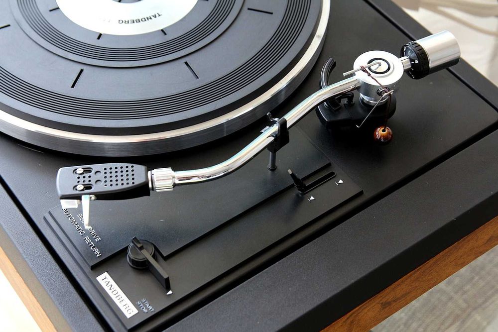 Pick-up Tandberg TT 5000 complet revizuit cu doza si ac noi AT3600L.