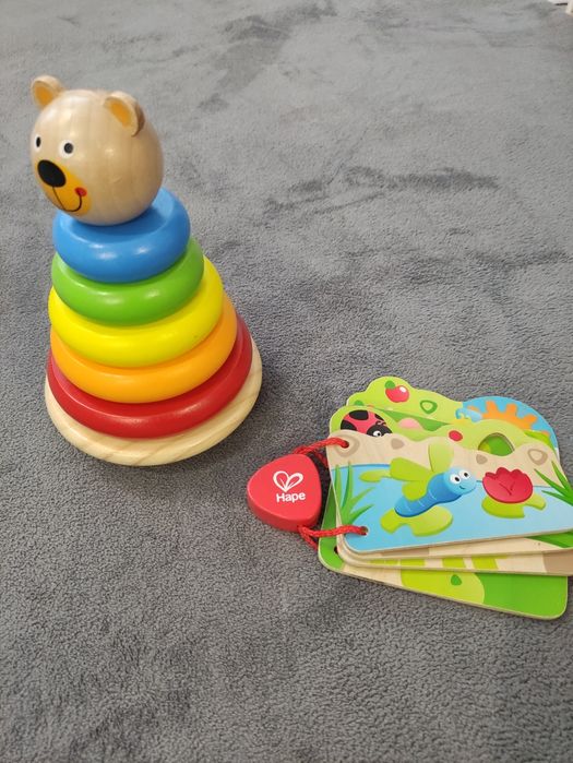 Бебешки дървени играчки