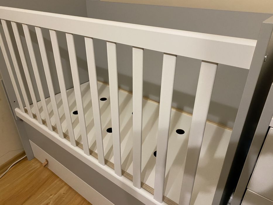 Бебешко легло кошара Kikkaboo lorena grey