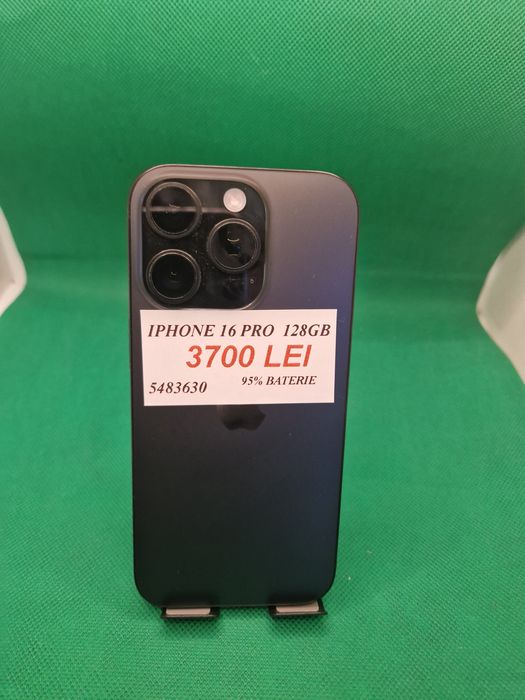 Iphone 16 Pro 128GB baterie 95% Lazar Amanet Crangasi 54836