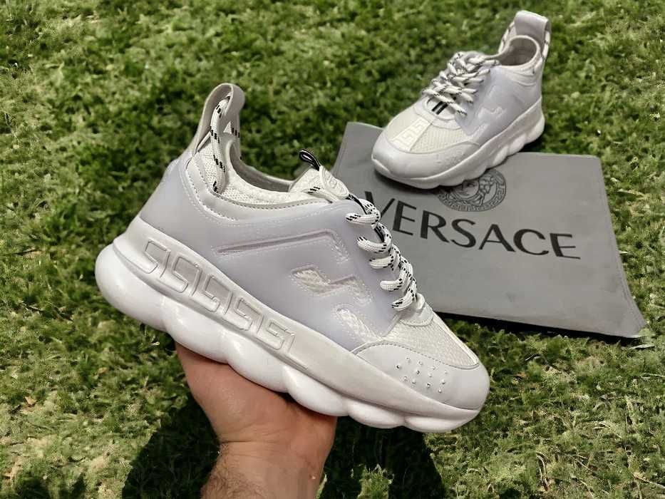 Adidasi VERSACE CHAIN MEDUSA Adidasi Dama Barbati Noi 2024 Bucuresti Sectorul 3 OLX.ro