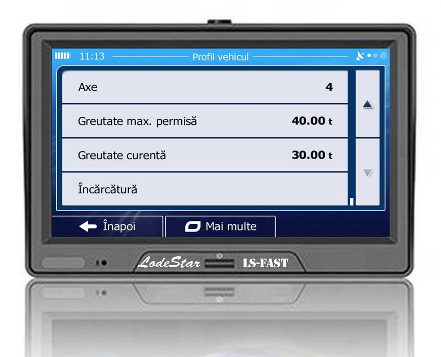 GPS Navigatie 7 inch Camion/TIR, full Europa 2026, 512MBRAM+16GbFLASH