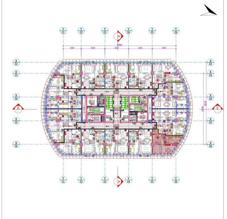 *Выкуп Piramit Tower 2ком 58м2 квартира в центре,ул Бабура,ул,Нукус