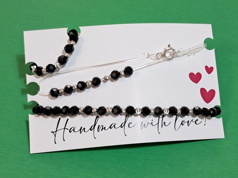 Set colier, brățară, inel handmade