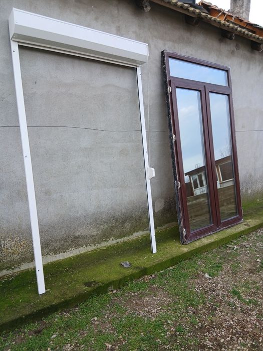 Ușă termopan wenge