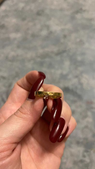 Золотые кольцо и серьги с бриллиантами