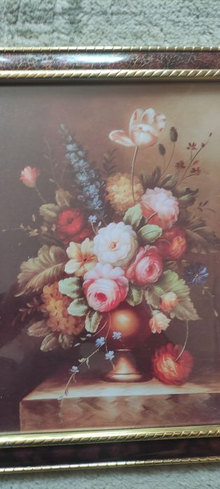 Картина Букет цветя  30/20 см