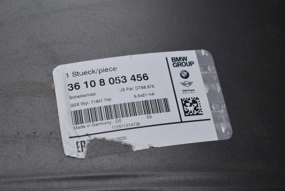 21'' Джанти BMW X3 G01 X4 G02 style 718 M G11 G12