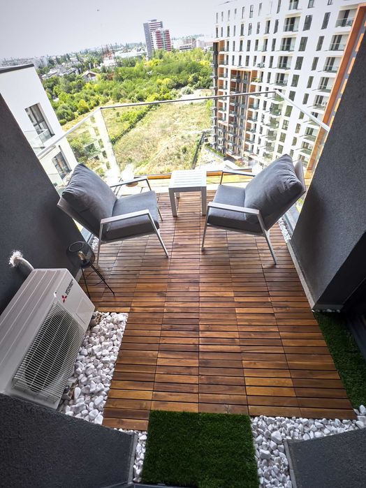 Apartament 2 camere, Parcului 20 - zona Expozitiei, bloc nou, mobilat