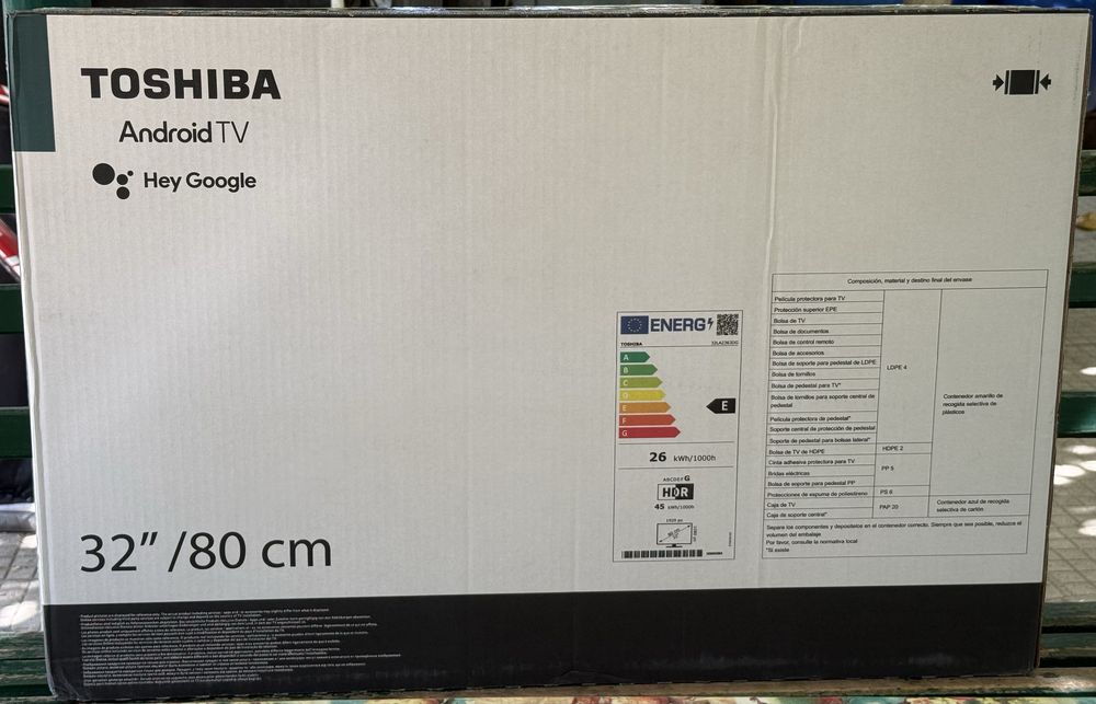 Телевизор Toshiba 32LA2363DG, 32" (81.28cm) Full HD DLED Smart TV
