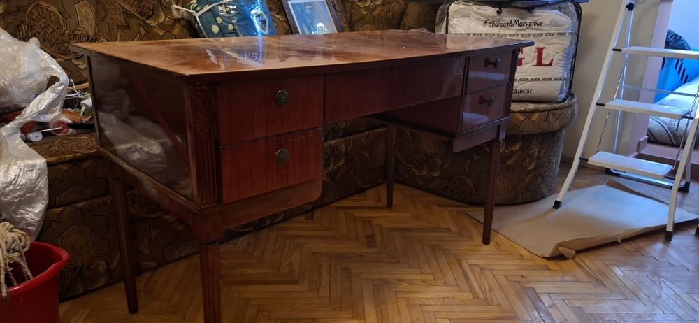 Vand Mobilier clasic din lemn masiv – set complet pentru living și birou