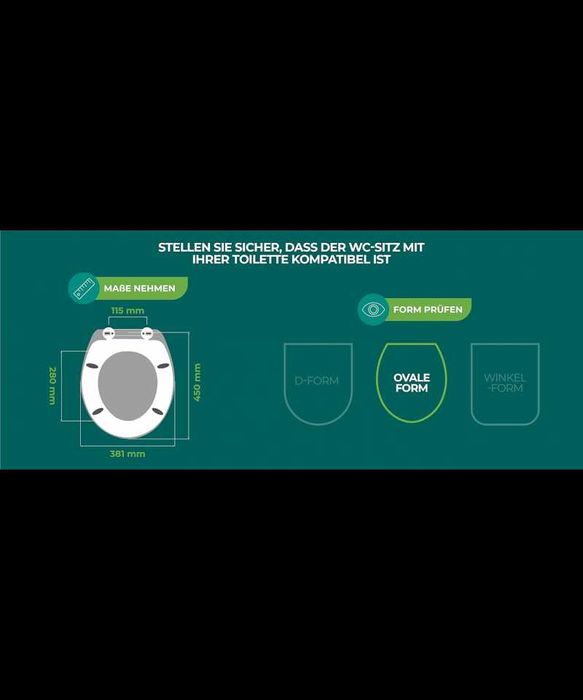 Capac de toaleta soft close, ZENACASA