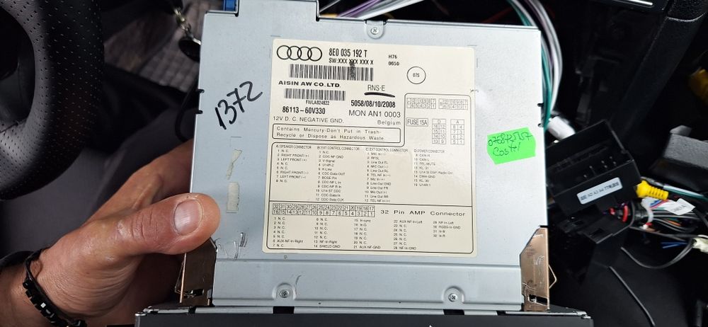 Navigatie oem rnse audi a4 b6 b7