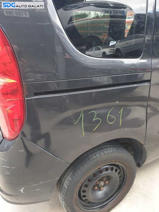 Aripa Caroserie Dreapta Spate Fiat Doblo 2 2009 - 2015 [Q4797]