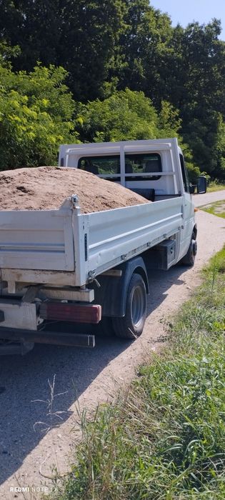 Transport nisip, balastru, pământ, piatră concasată, sorturi