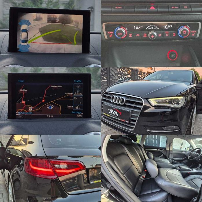 Audi A3 / Bi-Xenon/Navi/1.6 Tdi/6+1 Viteze/Incalzire Scaune/110 Cp/S-line/Olanda/Dublu Climatronic/Camera/Led/