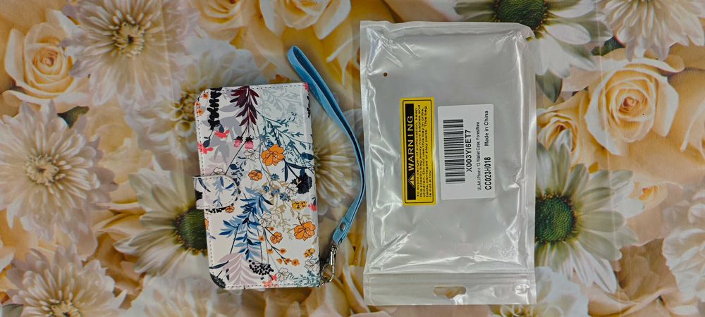 Калъф-портфейл с държач за карти за  Iphone 12 Pro