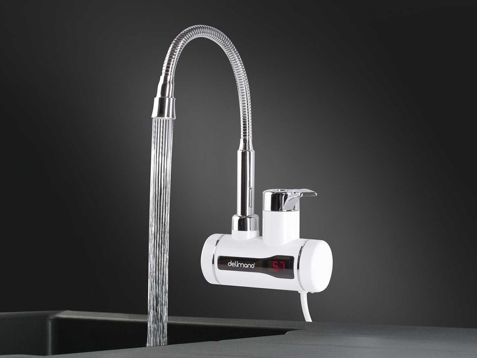 Нов Delimano Нагревател за вода 3000w Нови 24м г. с Дисплей и Без INOX