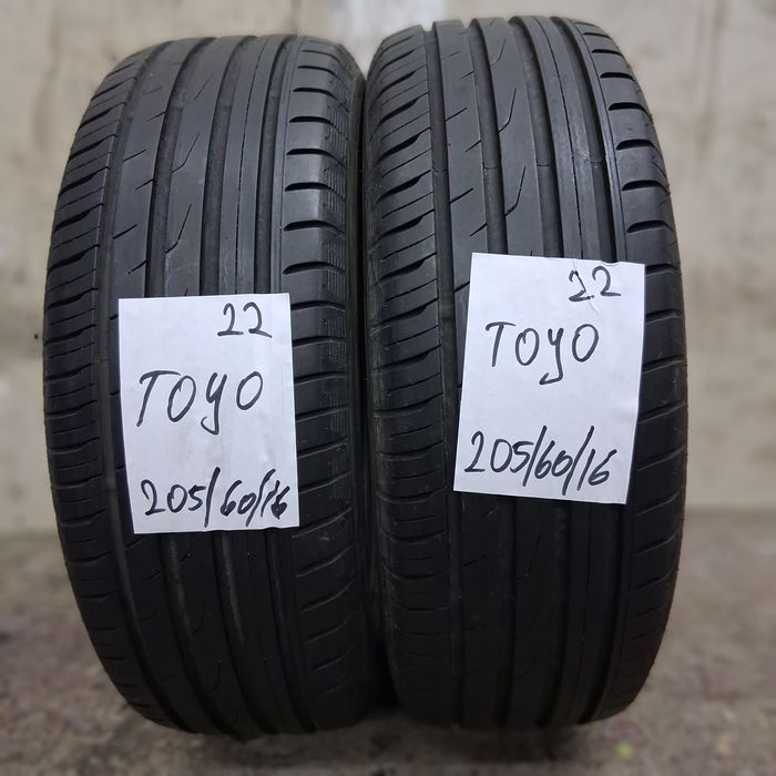 2×205/60/16 VARA.TOYO 2022.Stare excelenta.
