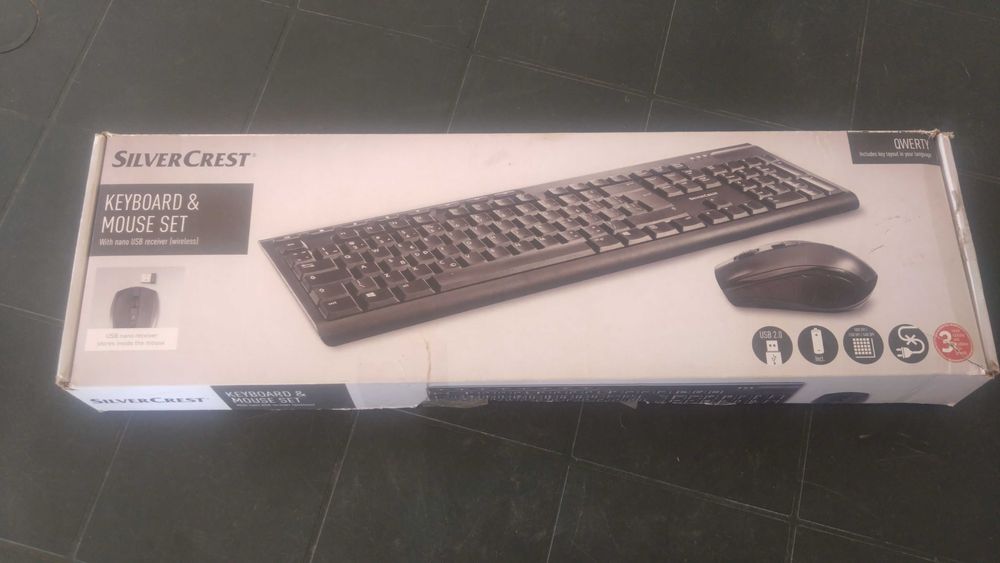 Set mouse + tastatura fara fir Silvercrest