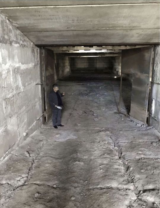 Овощья хранилише на разбор блок, плиты