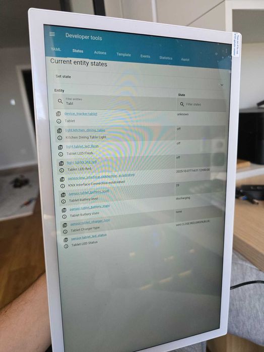 Vand Tableta pentru montaj in perete/VESA 15.6" NOUA cu Android 14.