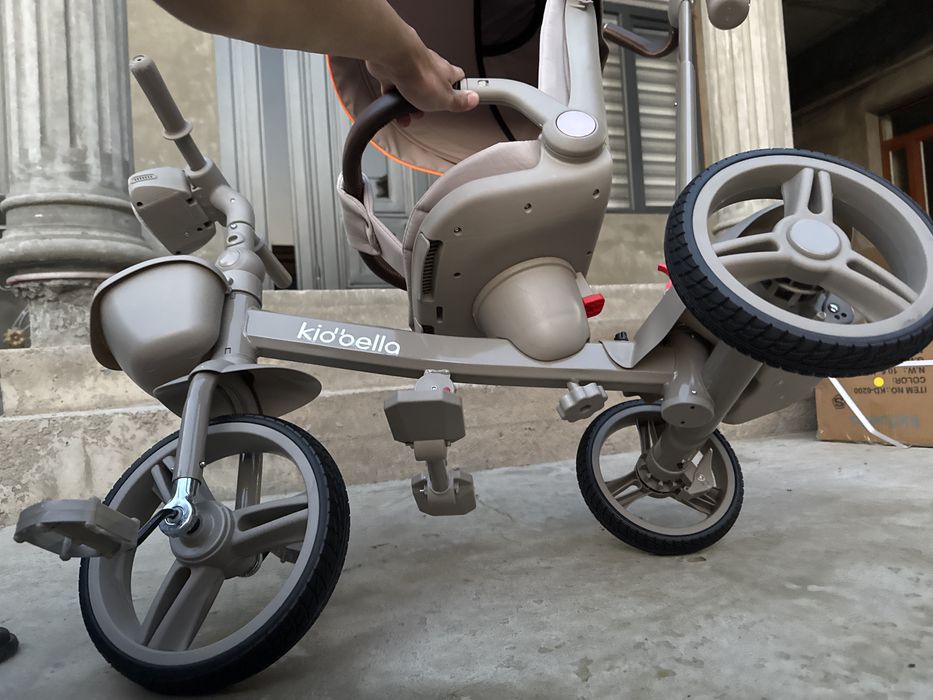 Детский трехколесный велосипед 2в1 KD-6200 велоколяска 1-5 лет EVA