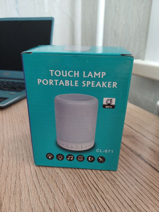 Колонка блютуз, ночник