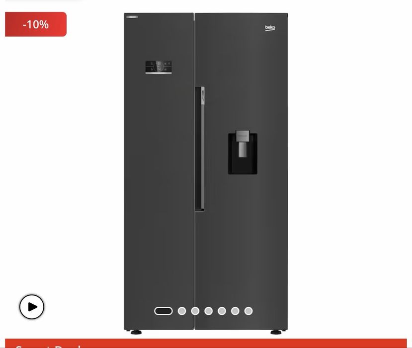 Frigider Beko side by side No frost