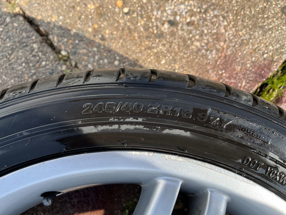 Джанти с гуми 18 за Mercedes