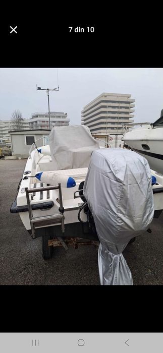 Barca + motor 40 cp suzuki injecție