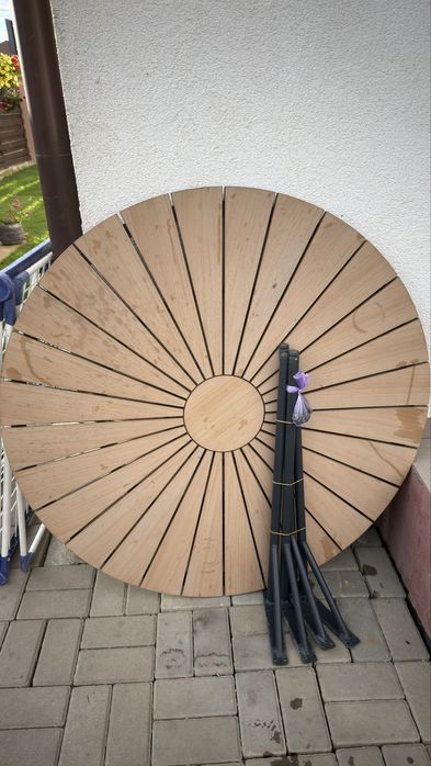 Set gradina masa si 4 scaune
