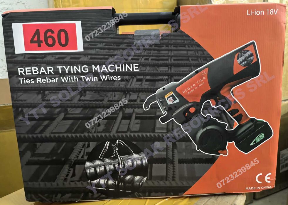 Pistol / masina de legat armaturi fier beton WL-460 -2 fire TWINTIER