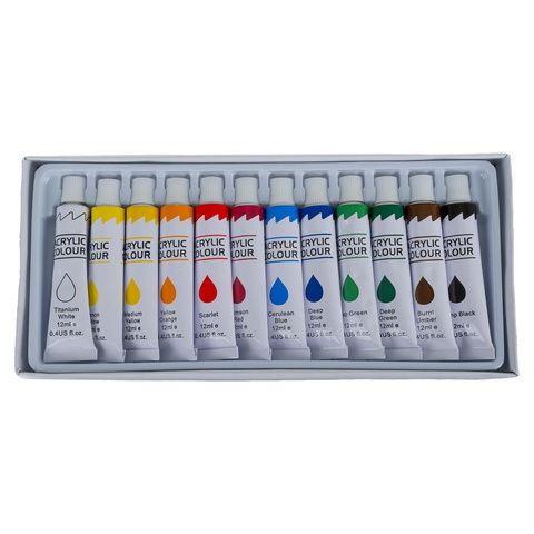 Set Maaleo Art Painting – Kit complet pictura cu acrilice,26 Piese