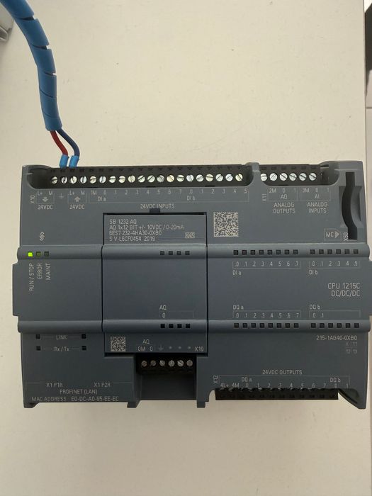 CPU 1215C б/у без карты