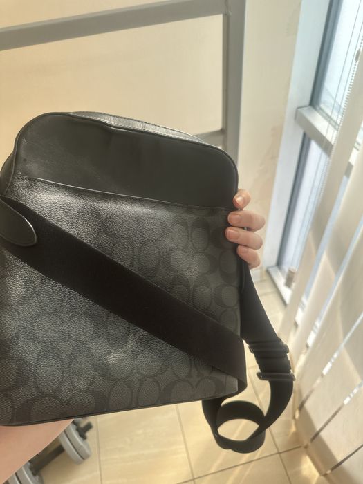 Барсетка Coach мужсеая