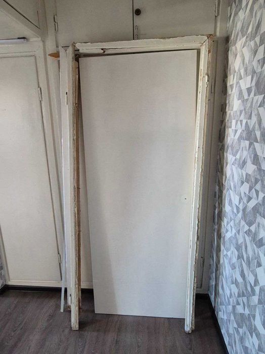 Доски от старой межкомнатной двери