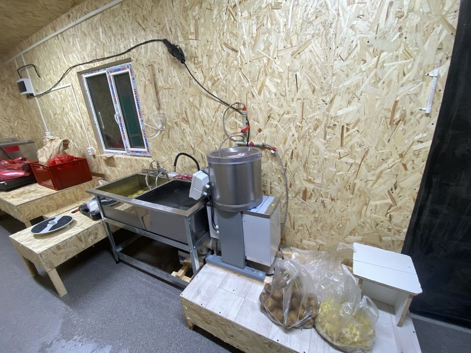 Продам оборудование для чистки овощей