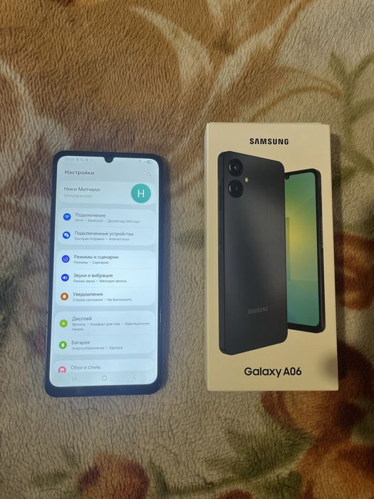 Samsung A06 черный