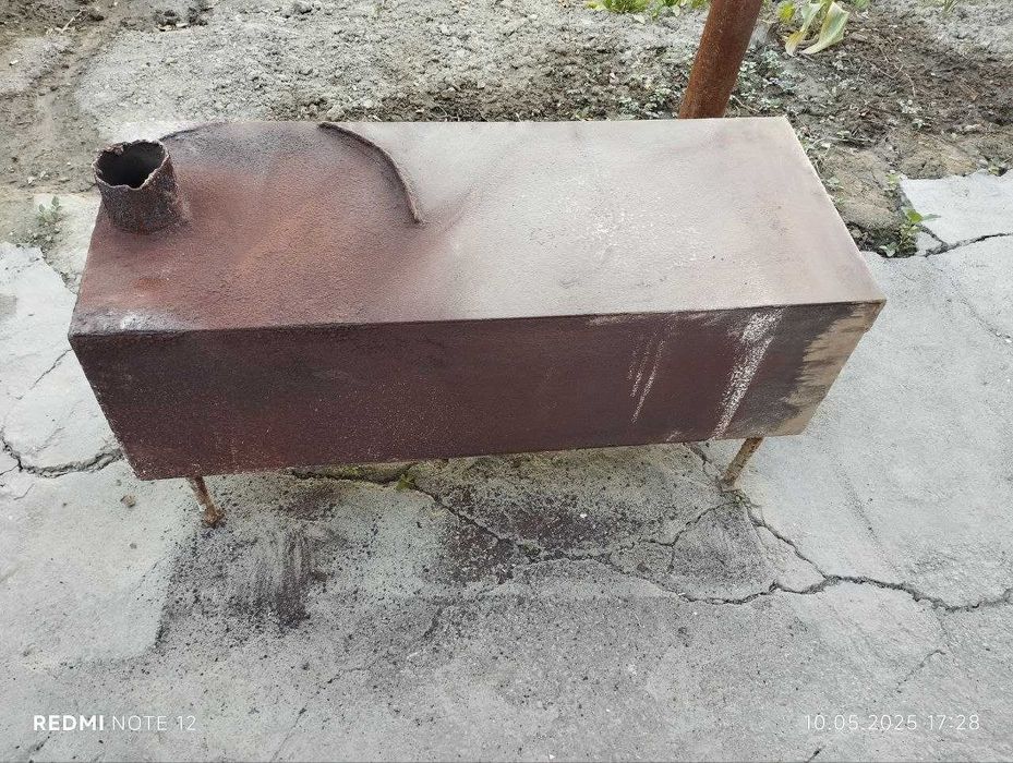 Печка газовая металлическая