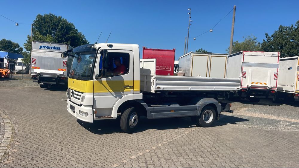 Mercedes Atego 823 Basculabil + Cisterna ADR