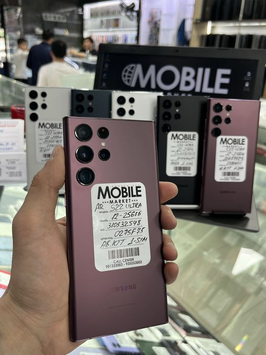 Samsung S22 Ultra • 100% Orginal • NASIYA SAVDO Va Naxtga Tanlab Oling