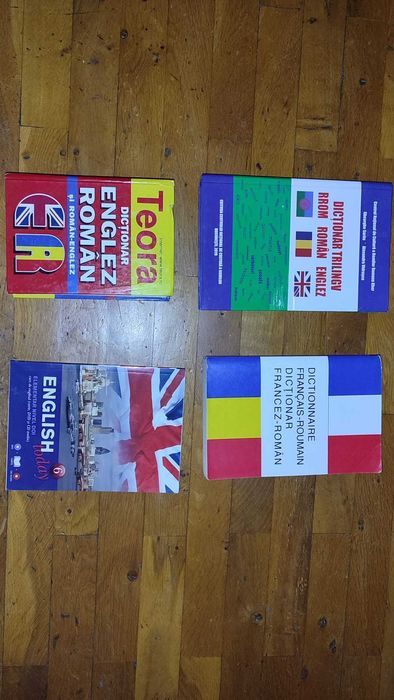 Dictionar Englez,francez/roman