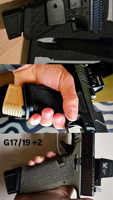 Капачка/Удължител +2 за 43x, 19, 17, 48 и 23 Glock/Глок