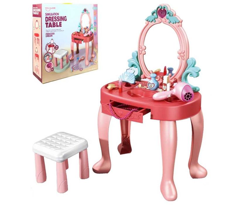 Трюмо детский столик для макияжа 74см с эффектами доставка