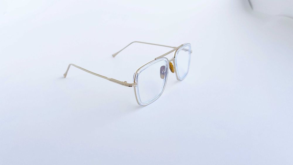 Ochelari de soare Dita Flight - Rama transparenta Lentile verzi