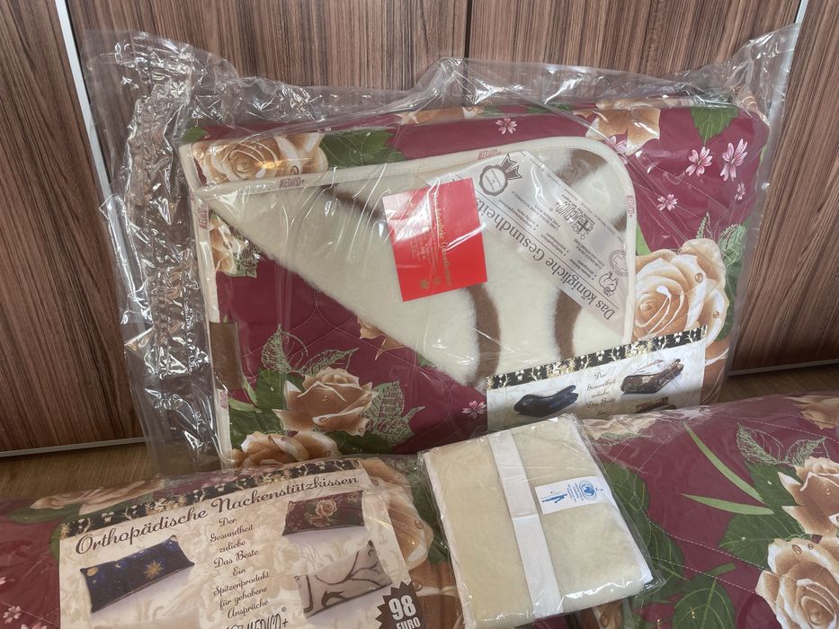 НОВА Многослойна мерино завивка  + Ортопедична възглавница Medico