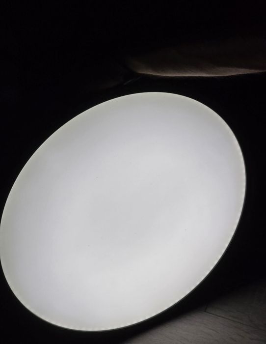 Lampă de tavan LED 38W, culoare reglabilă, 3420LM, Ø40cm, negru